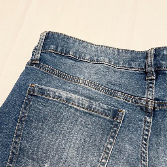 RE Generation By Celebrity Pink Meadow Jean Shorts Size 30 - Picture 10 of 14